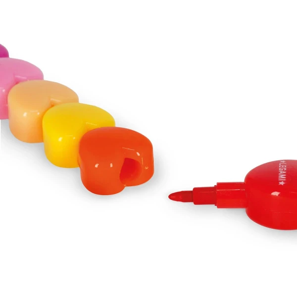 LEGAMI 12 ΣΤΟΙΒΑΖΟΜΕΝΑ CRAYONS - DREAM IN COLOUR - HEART