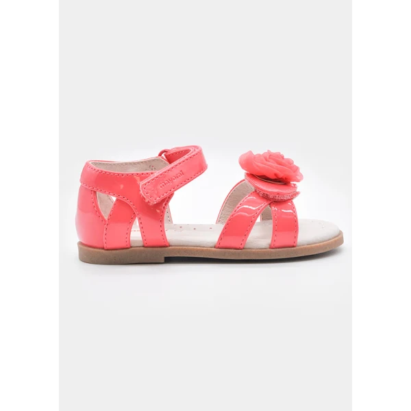MAYORAL SANDALS PATENT CORAL 