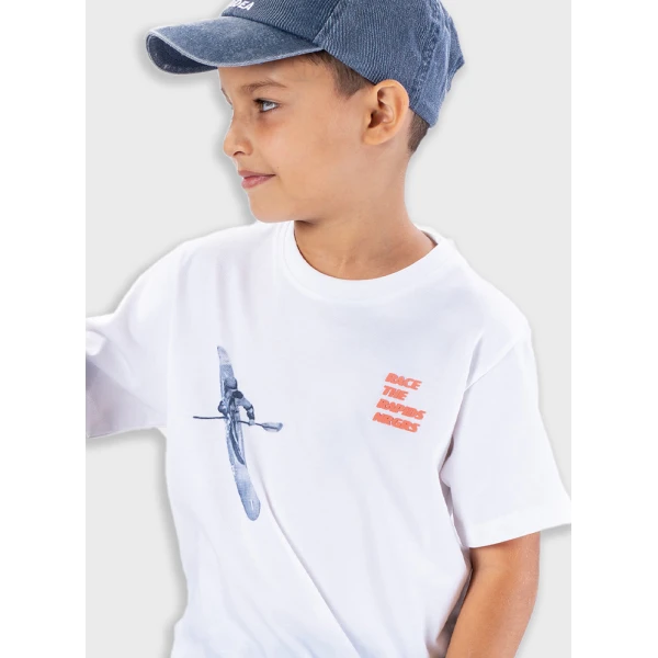 ENERGIERS BLOUSE BOY WHITE