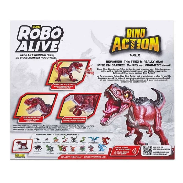 ZURU ROBO ALIVE DINO ACTION T-REX