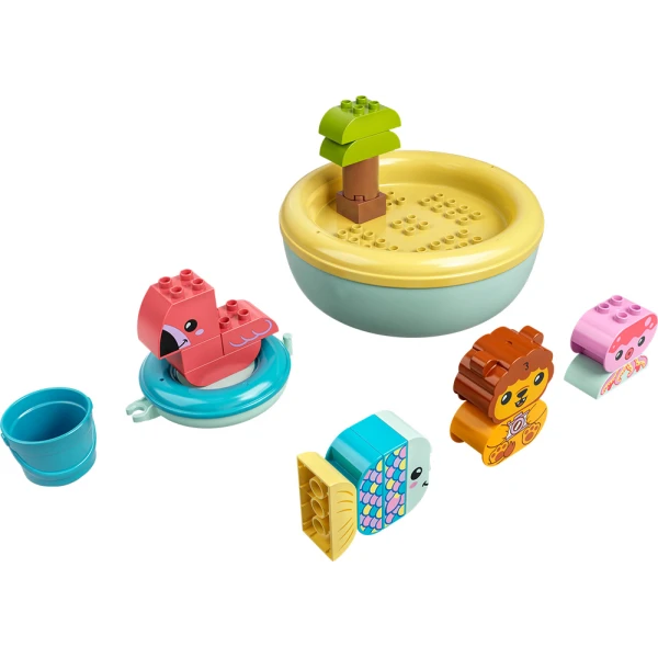 LEGO® DUPLO® ΔΙΑΣΚΕΔΑΣΗ ΣΤΟ ΜΠΑΝΙΟ: ΝΗΣΙ ΖΩΩΝ ΠΟΥ ΕΠΙΠΛΕΕΙ