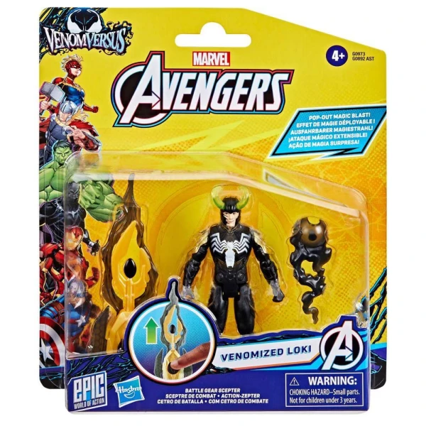 AVENGERS VENOMVERSUS EPIC WORLD OF ACTION ANTI-VENOM ΦΙΓΟΥΡΑ LOKI