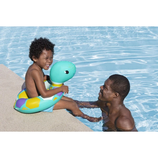 BESTWAY FLOATING FRIENDS SPLIT SWIM TUBE - TURTLE