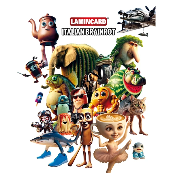 LAMINCARD ΣΥΛΛΕΚΤΙΚΕΣ ΚΑΡΤΕΣ ITALIAN BRAINROT 