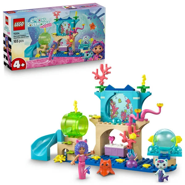 LEGO® GABBYʼS DOLLHOUSE MERMAID GABBYʼS AQUARIUM ADVENTURE