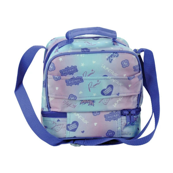 OVAL LUNCH BAG K-POP DEMON HUNTERS PURPLE HUNTRIX