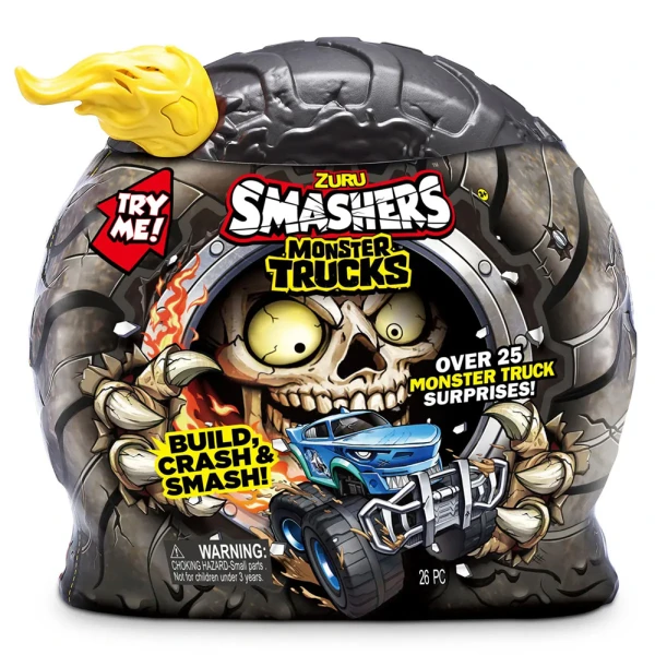 SMASHERS MONSTER TRUCK SURPRISE ΜΕΓΑΛΗ ΡΟΔΑ