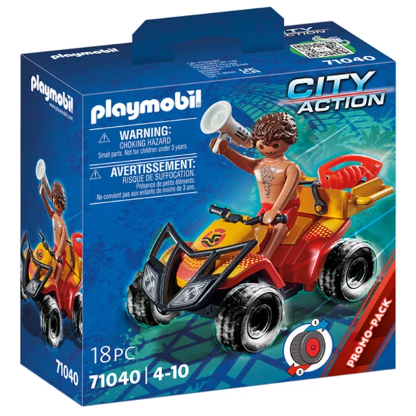 PLAYMOBIL CITY ACTION BEACH PATROL QUAD