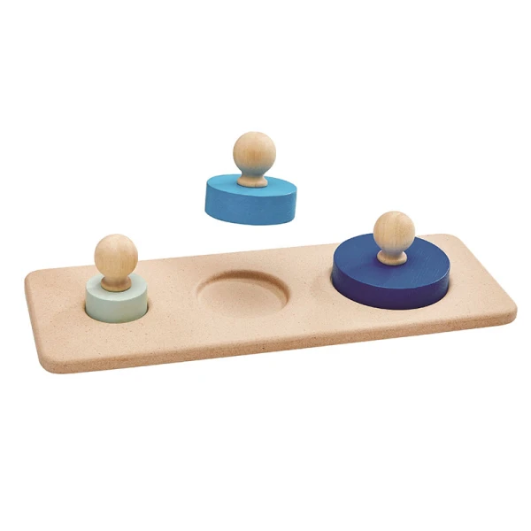 PLAN TOYS ΞΥΛΙΝΟ ΠΑΖΛ ΜΕ ΚΥΚΛΟΥΣ