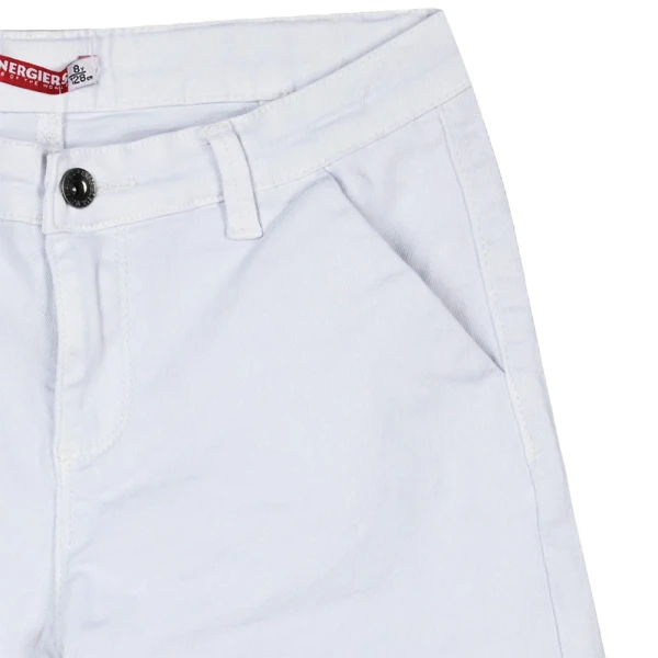ENERGIERS BOY\'S BERMUDA WHITE