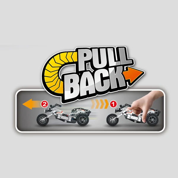 MECHANICAL MASTER ΚΑΤΑΣΚΕΥΗ PULL BACK ΜΟΤΟΣΥΚΛΕΤΑ 150 τεμ.