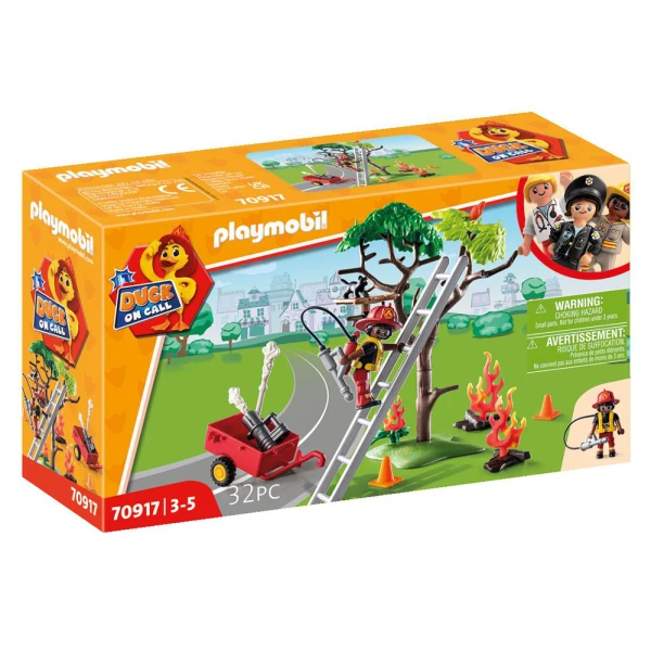 PLAYMOBIL DUCK ON CALL - ΕΠΙΧΕΙΡΗΣΗ ΠΥΡΟΣΒΕΣΤΙΚΗΣ: ΔΙΑΣΩΣΗ ΓΑΤΑΣ!