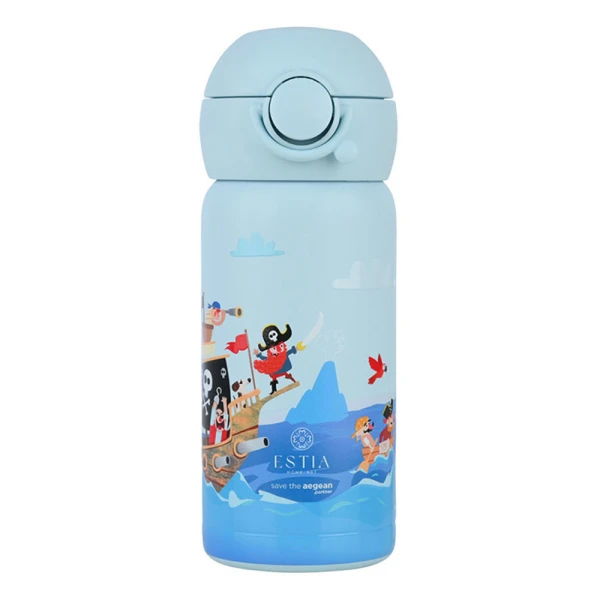 ΘΕΡΜΟΣ ΠΑΙΔΙΚΟ WONDER BOTTLE SAVE THE AEGEAN 350ml - TREASURE QUEST