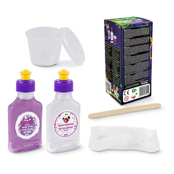 TUBAN DIY SLIME ΣΕΤ ΚΑΤΑΣΚΕΥΗΣ SLIME GLOW IN THE DARK