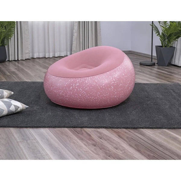 BESTWAY INFLATABLE CHAIR 112X112X66 cm INFLATE A CHAIR PINK