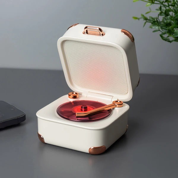 THE SOURCE ΑΣΥΡΜΑΤΟ BLUETOOTH ΗΧΕΙΟ RETRO RECORD PLAYER