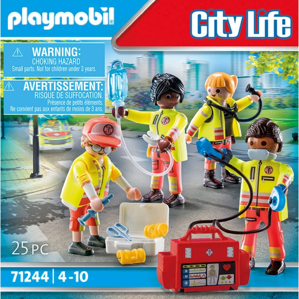PLAYMOBIL CITY LIFE ΟΜΑΔΑ ΔΙΑΣΩΣΗΣ