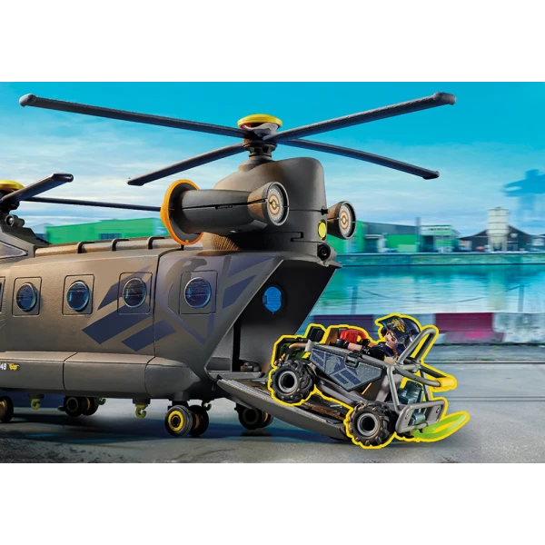 PLAYMOBIL CITY ACTION TACTICAL UNIT - RESCUE AIRCRAFT