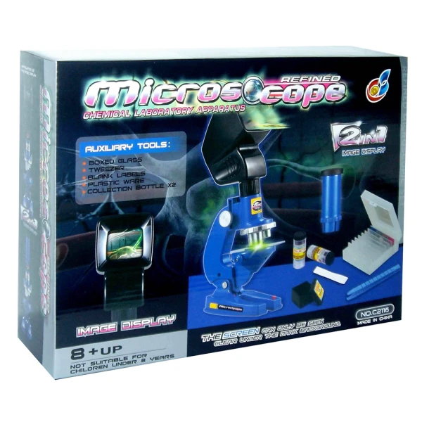 MICROSCOPE SET 2 ΙΝ 1