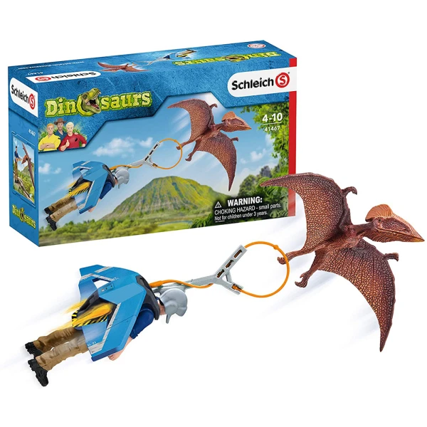 MINIATURES SCHLEICH DINOSAURS JETPACK CHASE