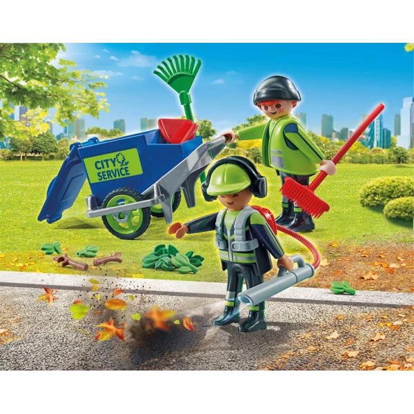 PLAYMOBIL CITY ACTION ΟΔΟΚΑΘΑΡΙΣΤΕΣ