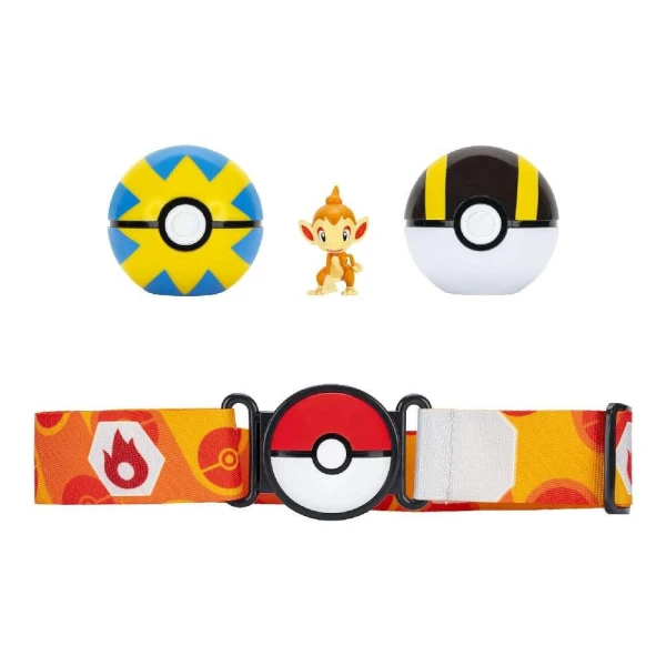 POKEMON CLIP N\' GO POKE BALL ΜΕ ΖΩΝΗ W19 - CHIMCHAR