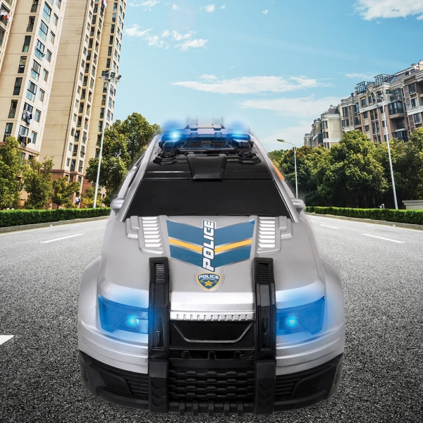 TEAMSTERZ MIGHTY MACHINES ΑΣΤΥΝΟΜΙΚΟ ΟΧΗΜΑ ΜΕ ΦΩΤΑ ΚΑΙ ΗΧΟΥΣ ΓΙΑ 3+ ΧΡΟΝΩΝ