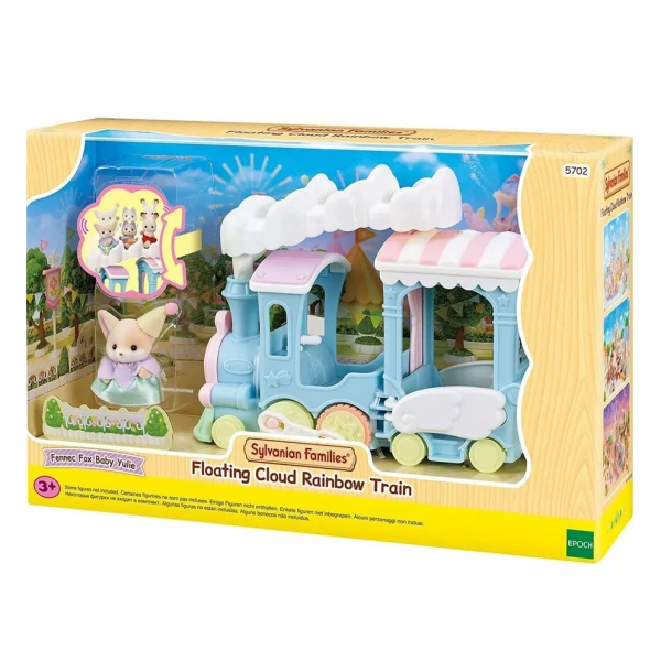 THE SYLVANIAN FAMILIES FLOATING CLOUD RAINBOW TRAIN