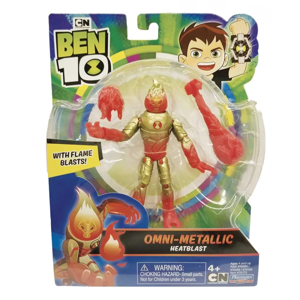 BEN 10 ΒΑΣΙΚΗ ΦΙΓΟΥΡΑ W11 METALLIC - 6 ΣΧΕΔΙΑ