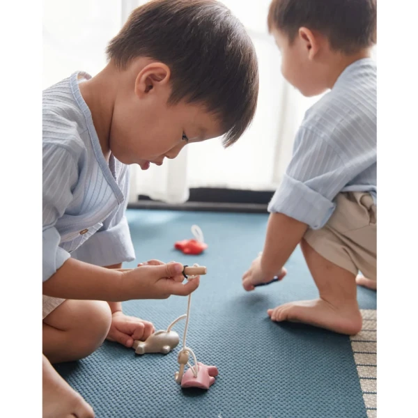 PLAN TOYS WOODEN FISHING GAME