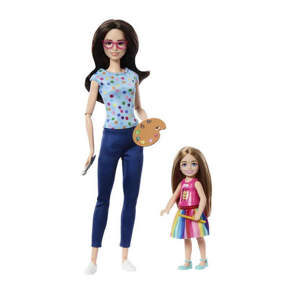 BARBIE & CHELSEA ΔΑΣΚΑΛΑ ΚΑΛΛΙΤΕΧΝΙΚΩΝ