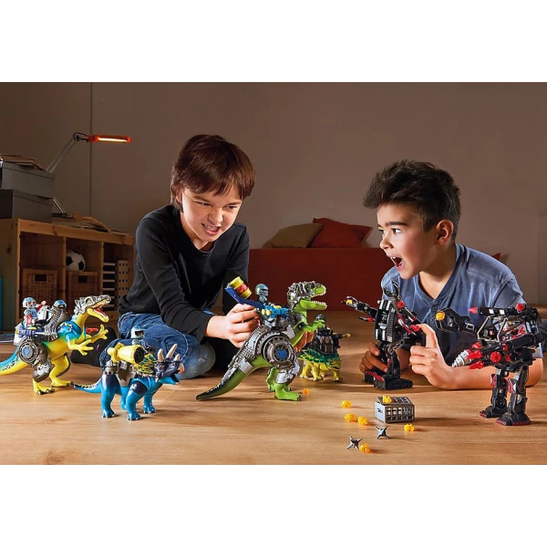 PLAYMOBIL DINOS RISE SAICHANIA INVASION OF THE ROBOT