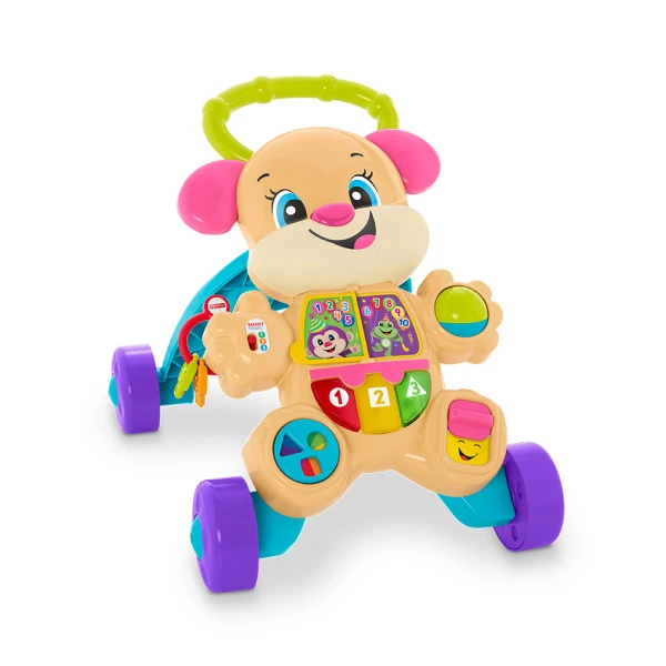 FISHER PRICE SMART STAGES ΕΚΠΑΙΔΕΥΤΙΚΗ ΣΤΡΑΤΑ ΣΚΥΛΑΚΙ ΡΟΖ
