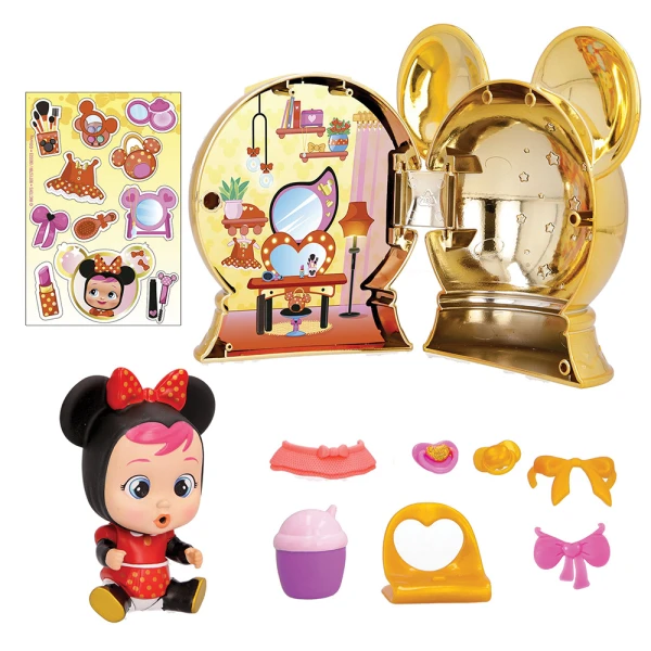CRY BABIES MAGIC TEARS ΚΛΑΨΟΥΛΙΝΙΑ DISNEY GOLD EDITION ΧΡΥΣΟ ΣΠΙΤΑΚΙ - 6 ΣΧΕΔΙΑ