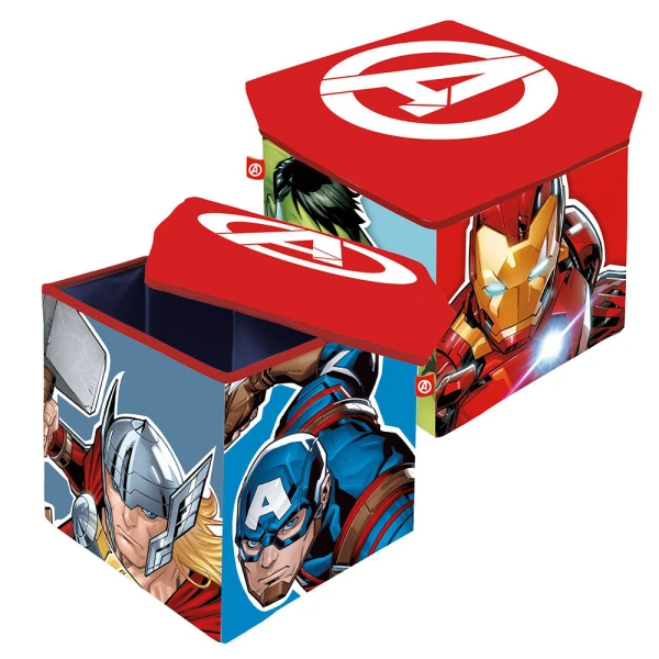 STORAGE STOOL 30X30X30 cm AVENGERS