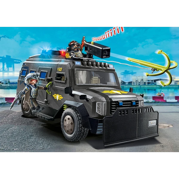 PLAYMOBIL CITY ACTION ΘΩΡΑΚΙΣΜΕΝΟ ΟΧΗΜΑ ΕΙΔΙΚΩΝ ΔΥΝΑΜΕΩΝ