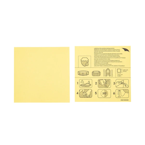 BESTWAY SET WITH 10 REPAIR PATCHES