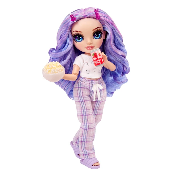 RAINBOW HIGH JUNIOR HIGH PJ PARTY ΚΟΥΚΛΑ - VIOLET (PURPLE)