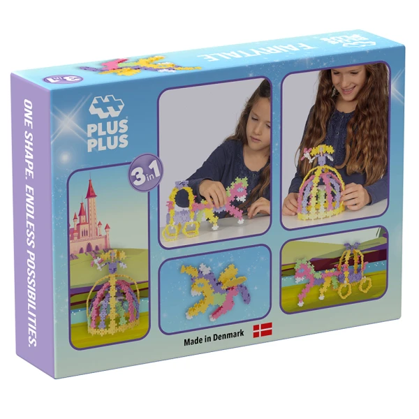 PLUS PLUS ΤΟΥΒΛΑΚΙΑ LEARN TO BUILD - ΑΜΑΞΑ & ΝΕΡΑΪΔΑ