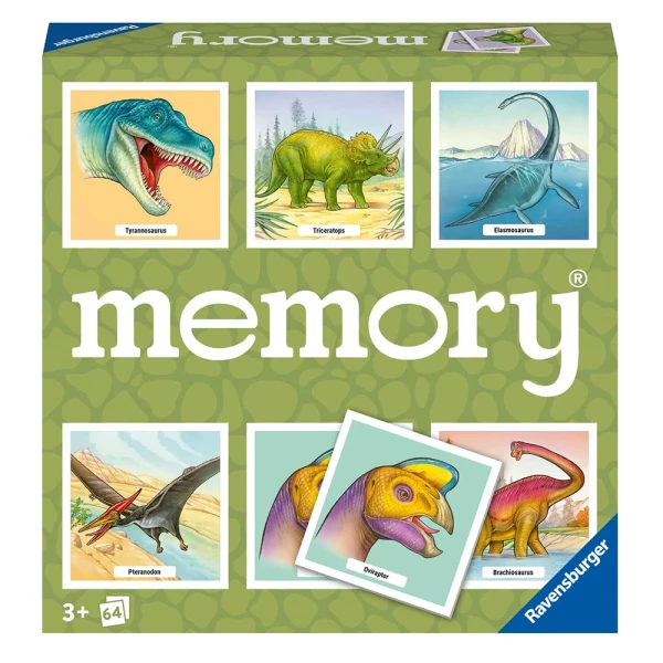 RAVENSBURGER MEMORY GAME DINOSAURS