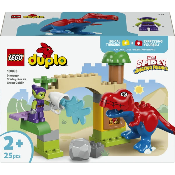 LEGO® DUPLO® MARVEL ΔΕΙΝΟΣΑΥΡΟΣ ΣΠΑΙΝΤΙ-ΡΕΞ vs ΓΚΡΙΝ ΓΚΟΜΠΛΙΝ