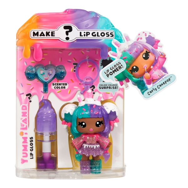 YUMMILAND MYSTERY LIPGLOSS ΚΟΥΚΛΑ - CARLY CAKEPOP