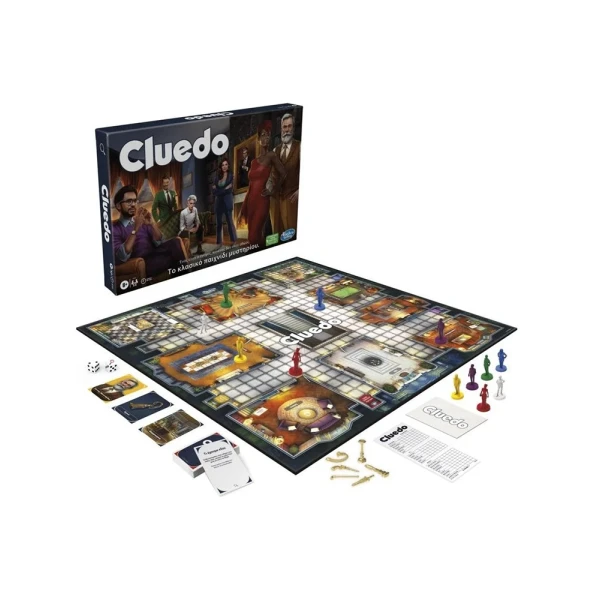 ΕΠΙΤΡΑΠΕΖΙΟ ΠΑΙΧΝΙΔΙ CLUEDO ΤΟ ΚΛΑΣΙΚΟ ΠΑΙΧΝΙΔΙ ΜΥΣΤΗΡΙΟΥ