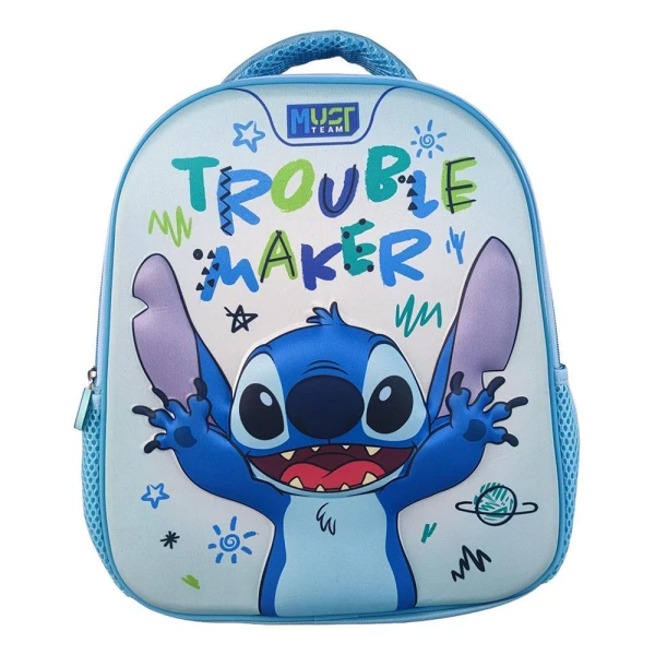MUST TEAM ΤΣΑΝΤΑ ΠΛΑΤΗΣ ΝΗΠΙΟΥ 26X10X32 εκ. 1 ΘΗΚΗ EVA STITCH TROUBLE MAKER