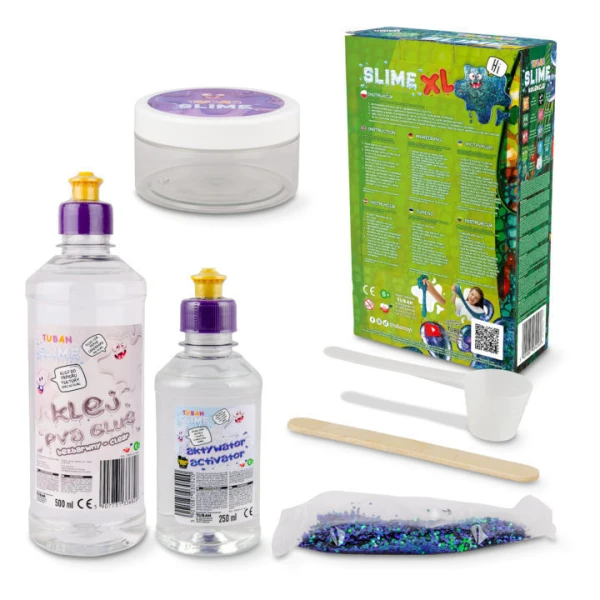 TUBAN DIY SLIME ΣΕΤ ΚΑΤΑΣΚΕΥΗΣ SLIME ΧΑΜΑΙΛΕΩΝ XL
