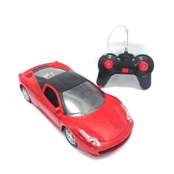 RED REMOTE CONTROL CAR OPENING DOORS 27MHz