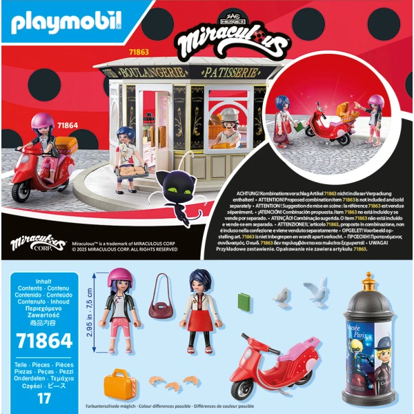 PLAYMOBIL MIRACULOUS ΒΟΛΤΑ ΜΕ ΣΚΟΥΤΕΡ ΣΤΟ ΠΑΡΙΣΙ