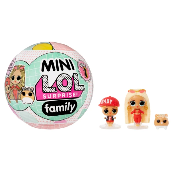 L.O.L. SURPRISE! MINI FAMILY ΚΟΥΚΛΑ ΣΕΙΡΑ 1