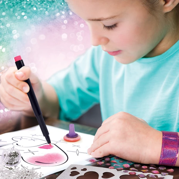 PALETINA GLAM DRAWING SET HEART SHAPED  FOR AGES 3+