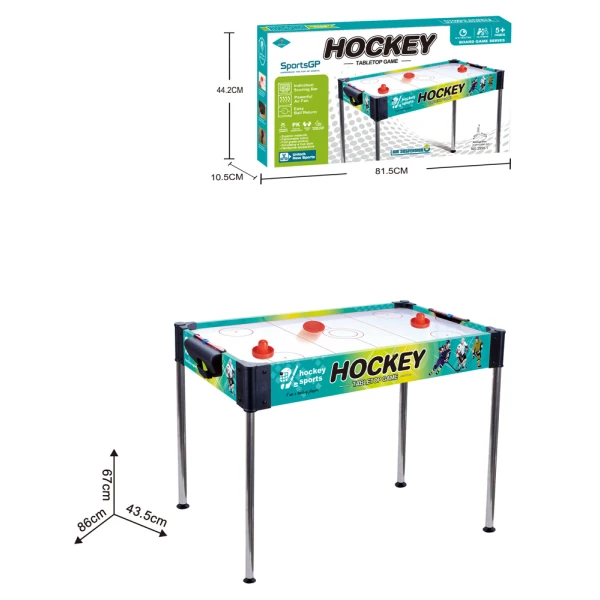 ΕΠΙΔΑΠΕΔΙΟ AIR HOCKEY ΜΕ ΜΕΤΑΛΛΙΚΑ ΠΟΔΙΑ 86Χ43Χ76εκ ΜΠΑΤΑΡΙΑΣ